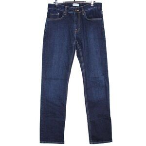 Tecovas Mens 32 x 32 Dark Blue Slim Jeans A1656